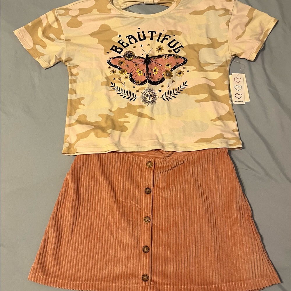 Kids Camouflage and Corduroy Set